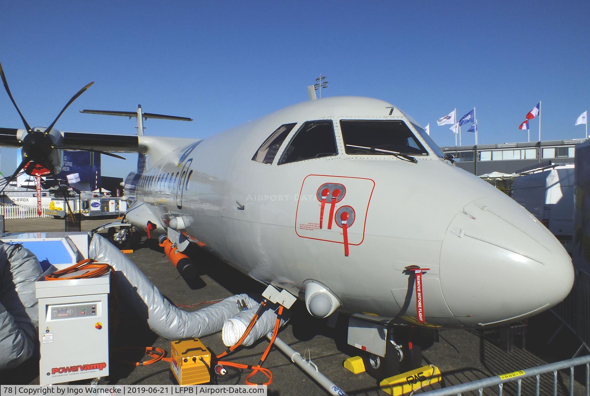 78, 2004 ATR 72-212A MPA C/N 712, ATR 72-212A MPA of the Pakistan Navy at the Aerosalon 2019, Paris