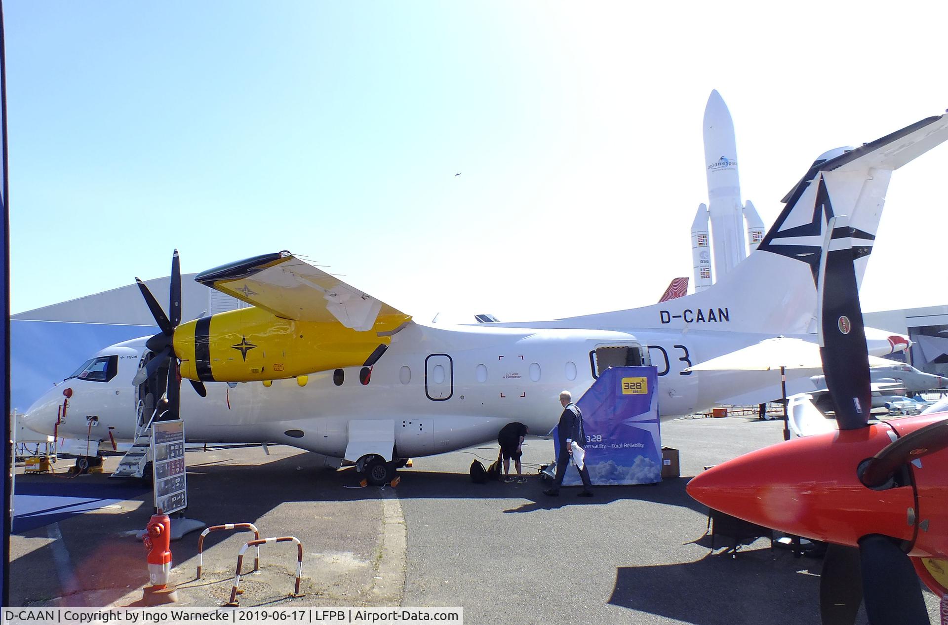 D-CAAN, 1995 Dornier 328-100 C/N 3061, Dornier 328-100 at the Aerosalon 2019, Paris
