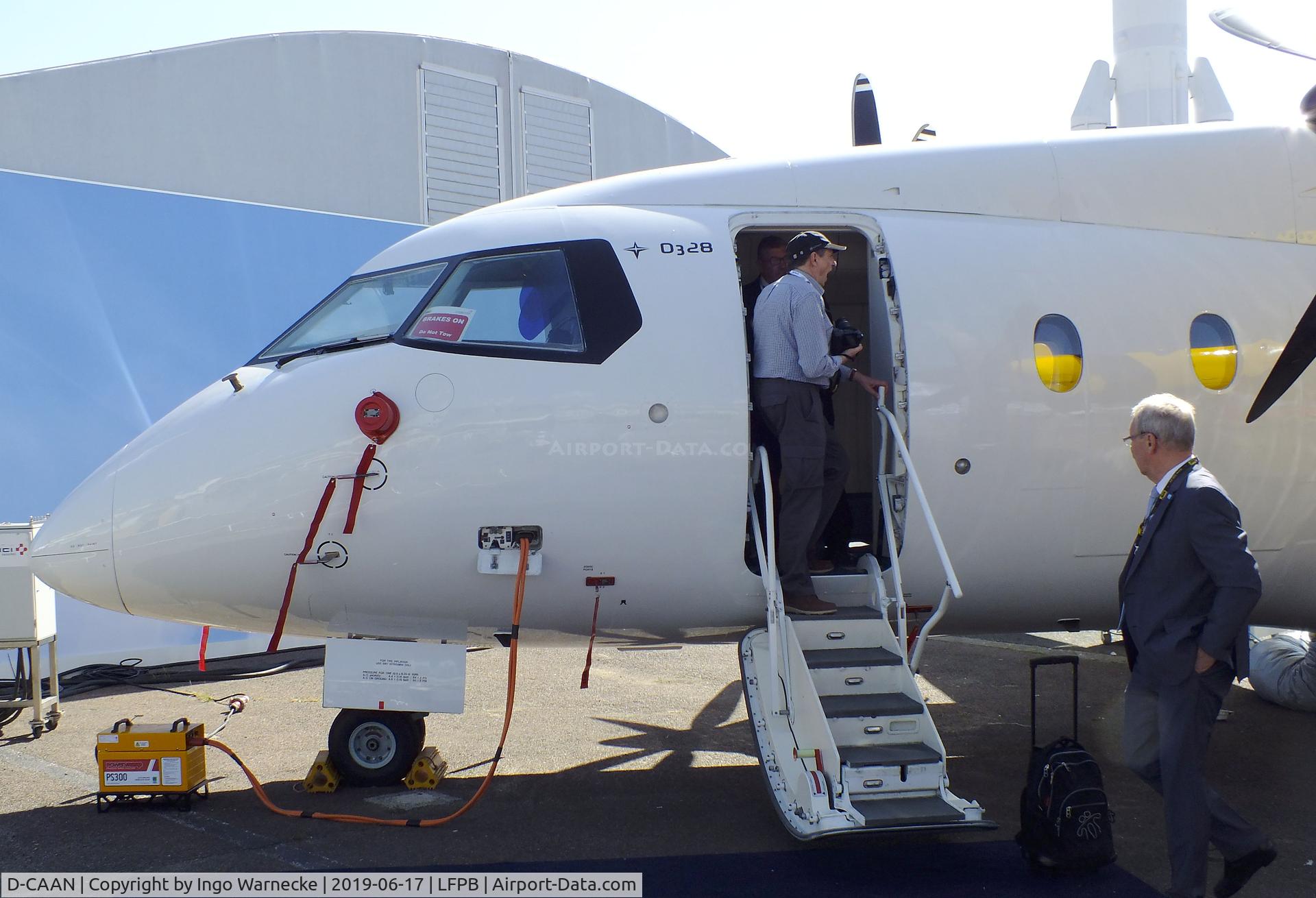 D-CAAN, 1995 Dornier 328-100 C/N 3061, Dornier 328-100 at the Aerosalon 2019, Paris
