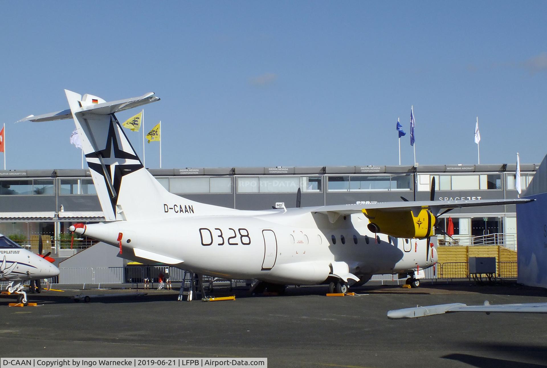 D-CAAN, 1995 Dornier 328-100 C/N 3061, Dornier 328-100 at the Aerosalon 2019, Paris