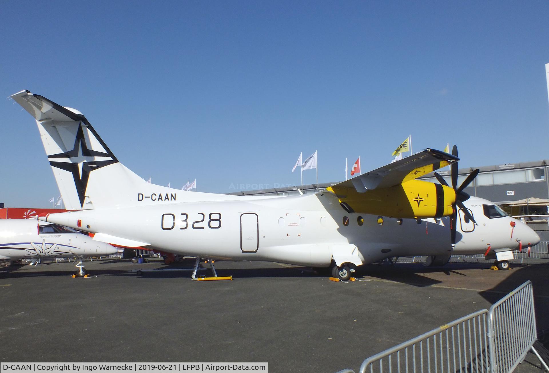 D-CAAN, 1995 Dornier 328-100 C/N 3061, Dornier 328-100 at the Aerosalon 2019, Paris