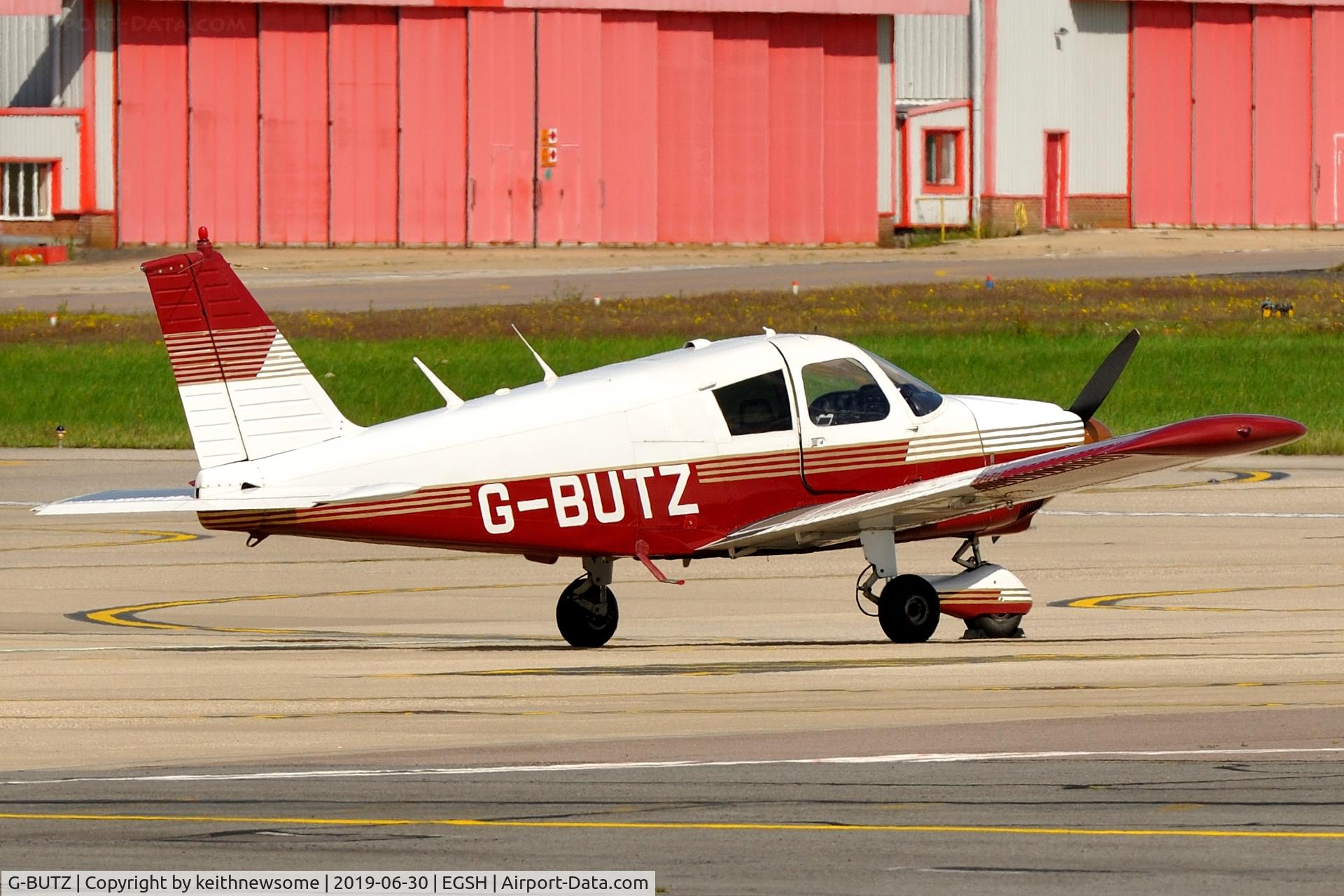 G-BUTZ, 1967 Piper PA-28-180 Cherokee C C/N 28-3107, Return Visitor.