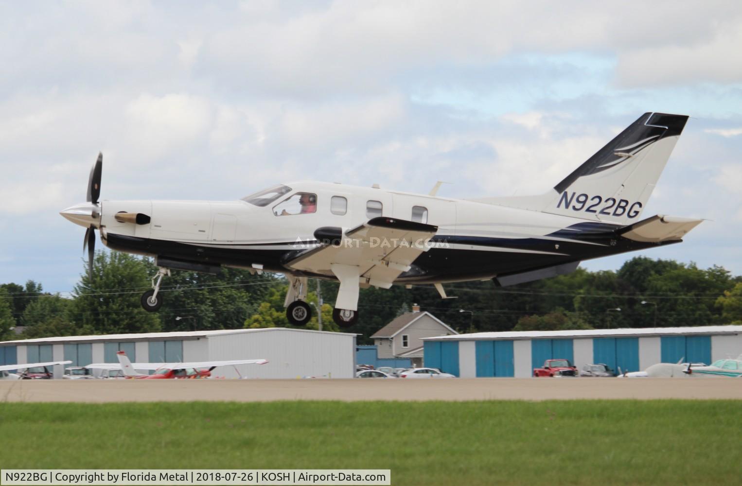 N922BG, 2010 Socata TBM-700 C/N 531, Air Venture 2018