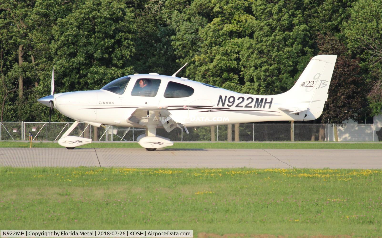 N922MH, 2005 Cirrus SR22 C/N 1281, Air Venture 2018