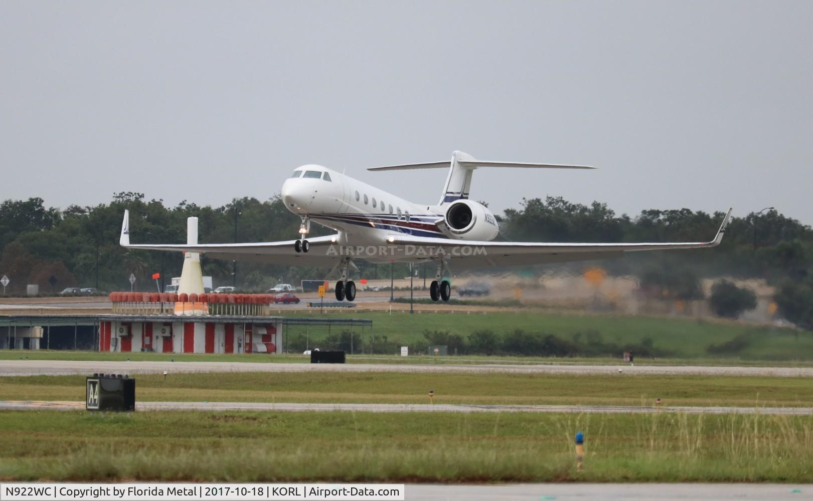 N922WC, 2008 Gulfstream Aerospace GV-SP (G550) C/N 5180, Gulfstream 550