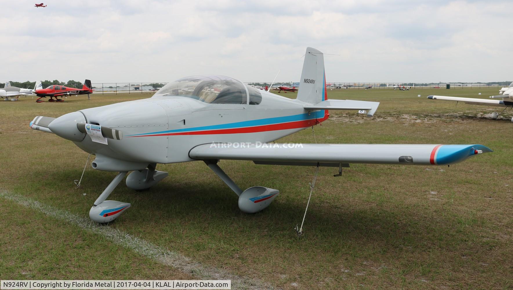 N924RV, Van's RV-7A C/N 71291, Sun N Fun 2017