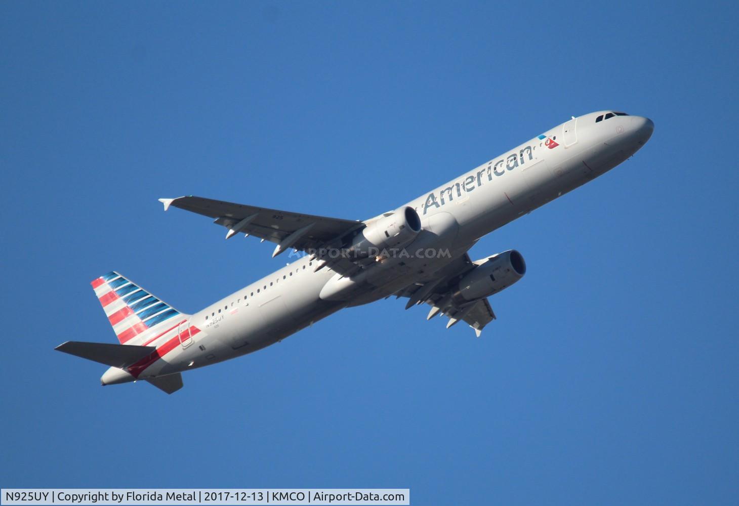 N925UY, 2015 Airbus A321-231 C/N 6613, MCO spotting