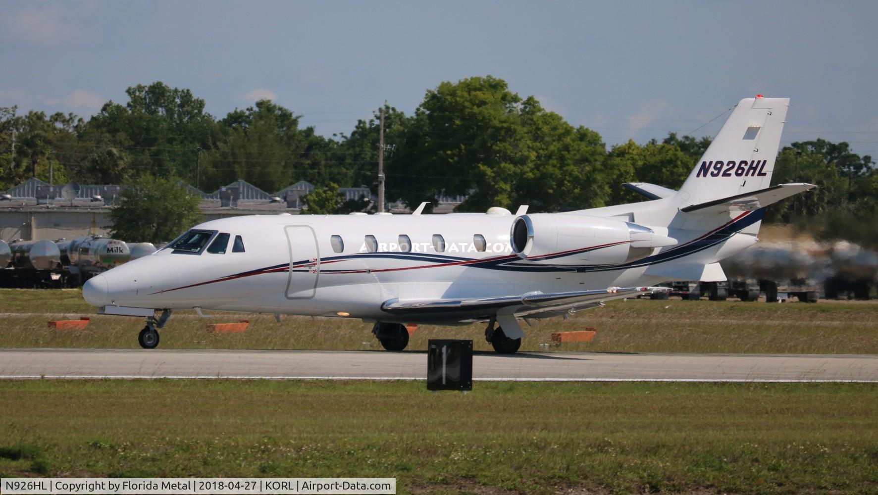 N926HL, 2001 Cessna 560XL C/N 560-5216, Citation Excel