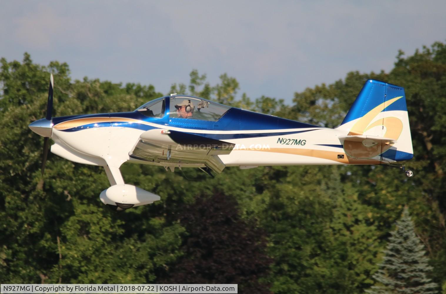 N927MG, Vans RV-6 C/N 24634, Air Venture 2018