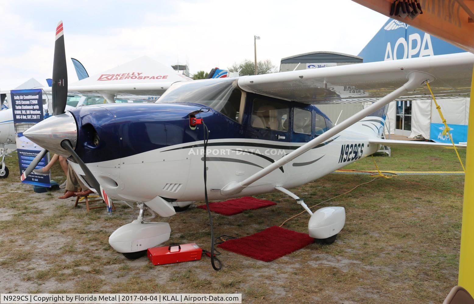 N929CS, 2015 Cessna T206H Turbo Stationair C/N T206-09200, Sun N Fun 2017