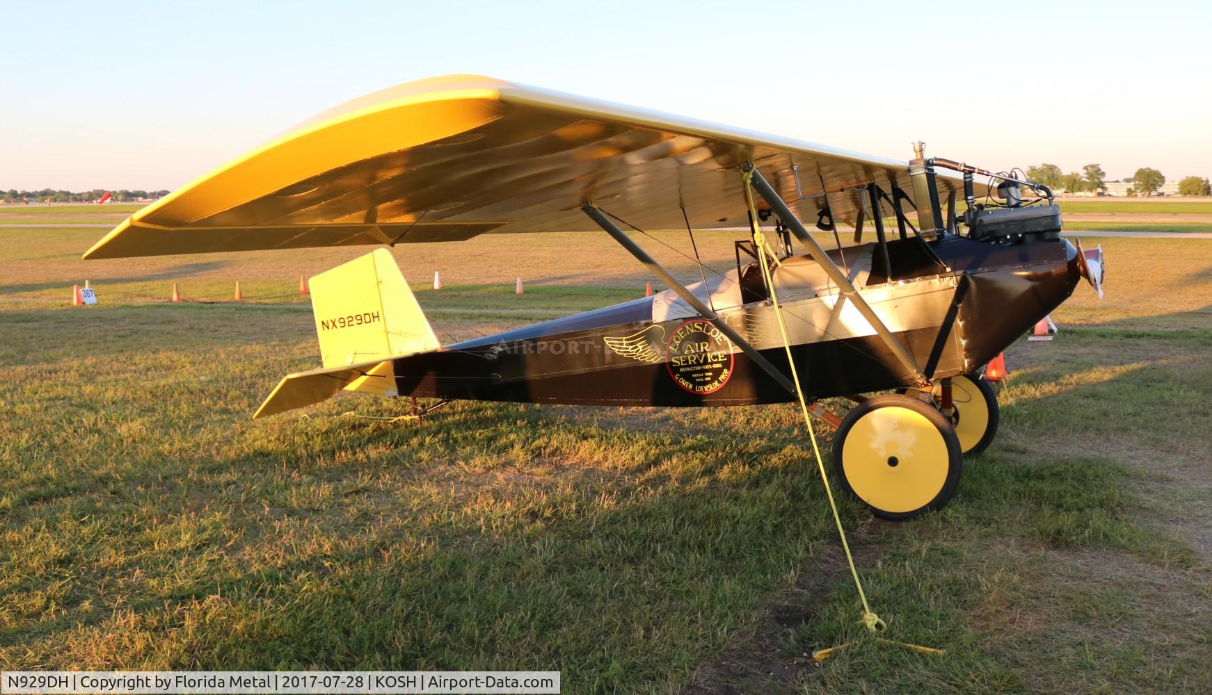 N929DH, Pietenpol Air Camper C/N 001 (N929DH), Air Camper