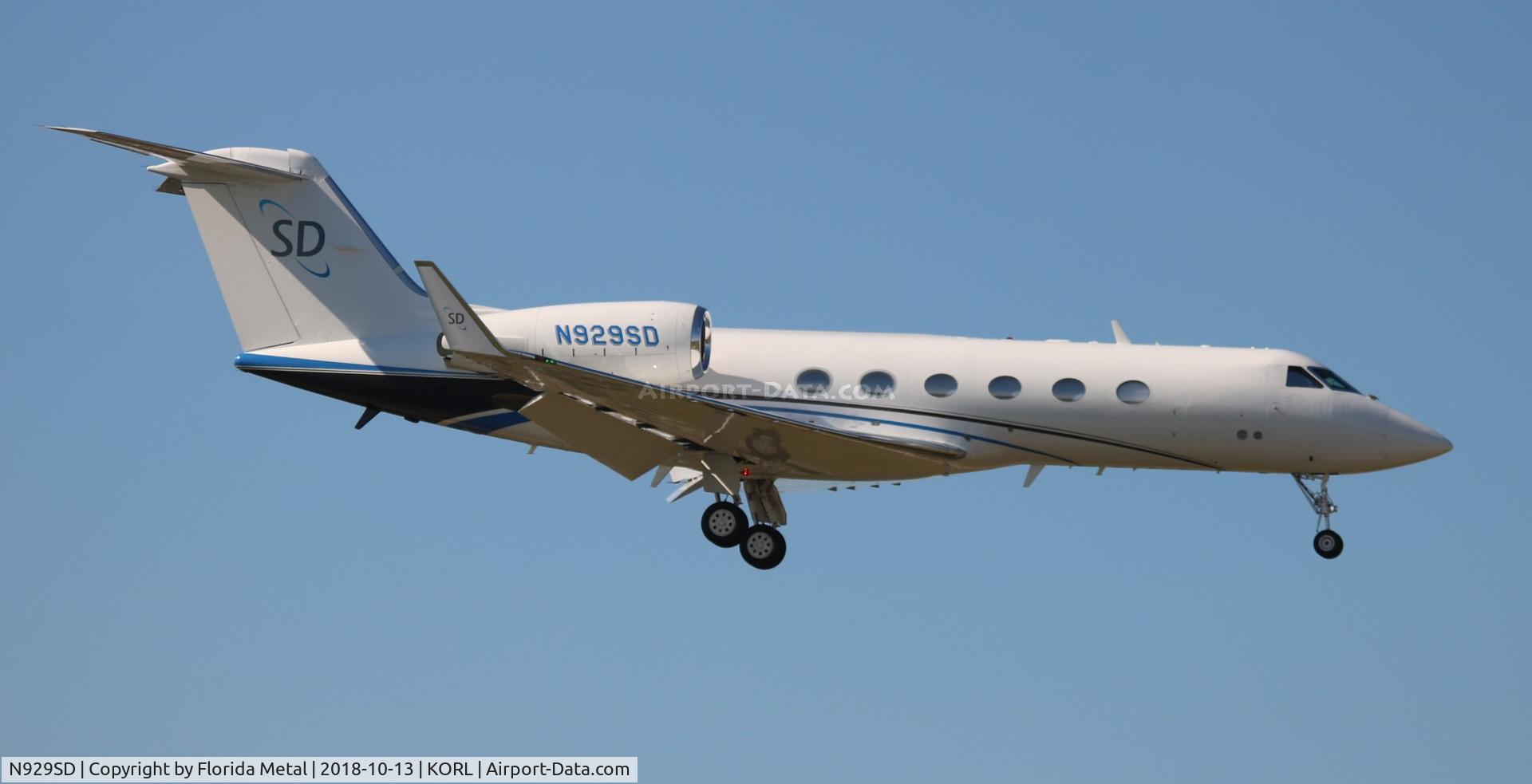N929SD, 1987 Gulfstream Aerospace G-IV C/N 1024, NBAA 2018
