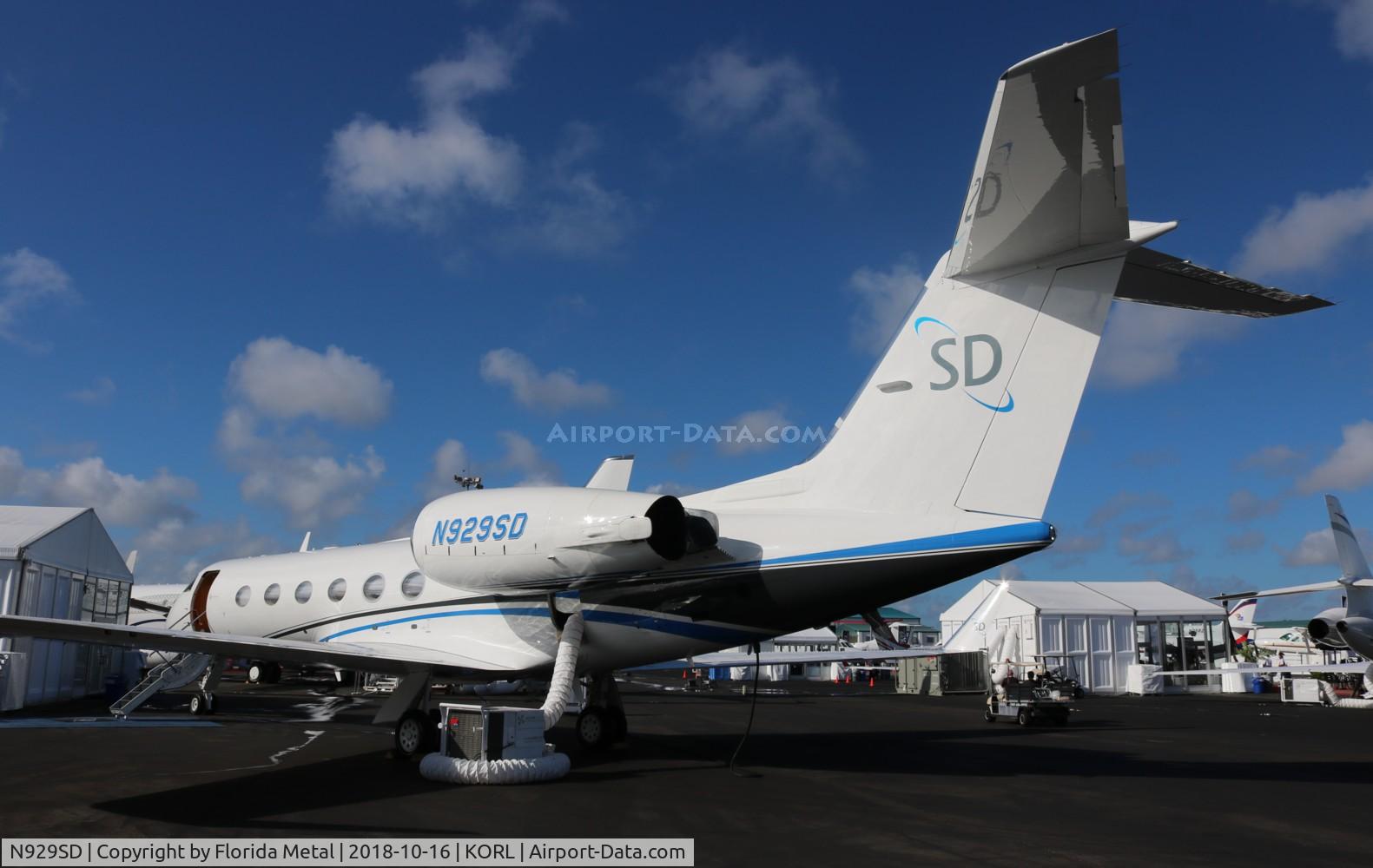 N929SD, 1987 Gulfstream Aerospace G-IV C/N 1024, NBAA 2018