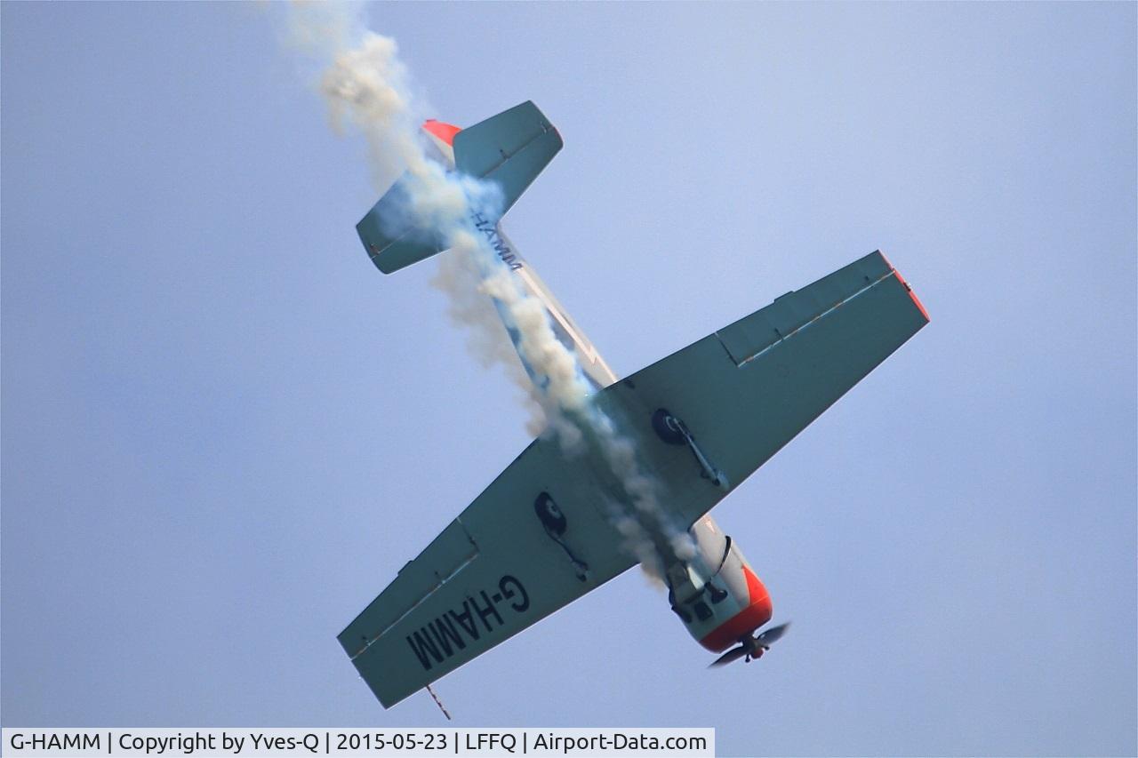 G-HAMM, 1983 Yakovlev Yak-50 C/N 832409, Yakovlev Yak-50, On display, La Ferté-Alais Airfield (LFFQ) Air show 2015