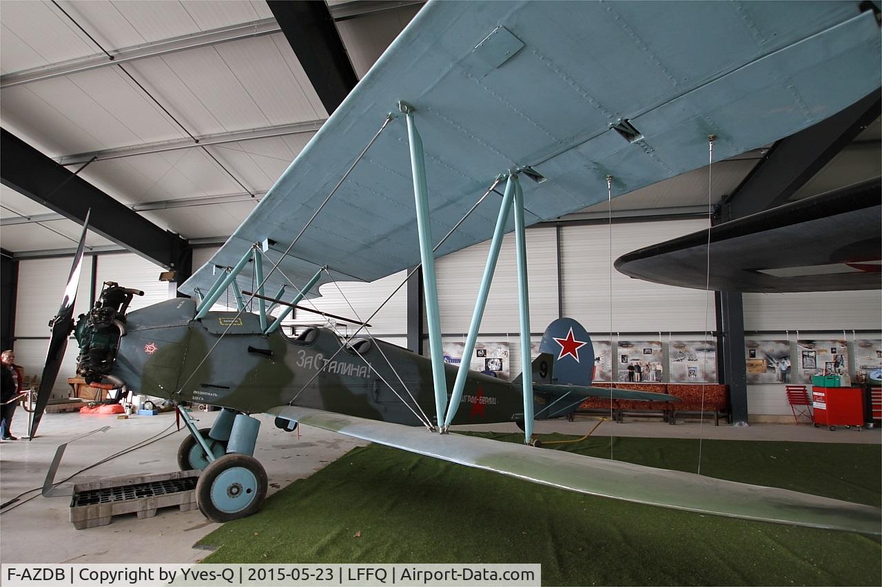 F-AZDB, Polikarpov Po-2W C/N 045, Polikarpov Po-2W, La Ferté-Alais airfield (LFFQ) Airshow 2015