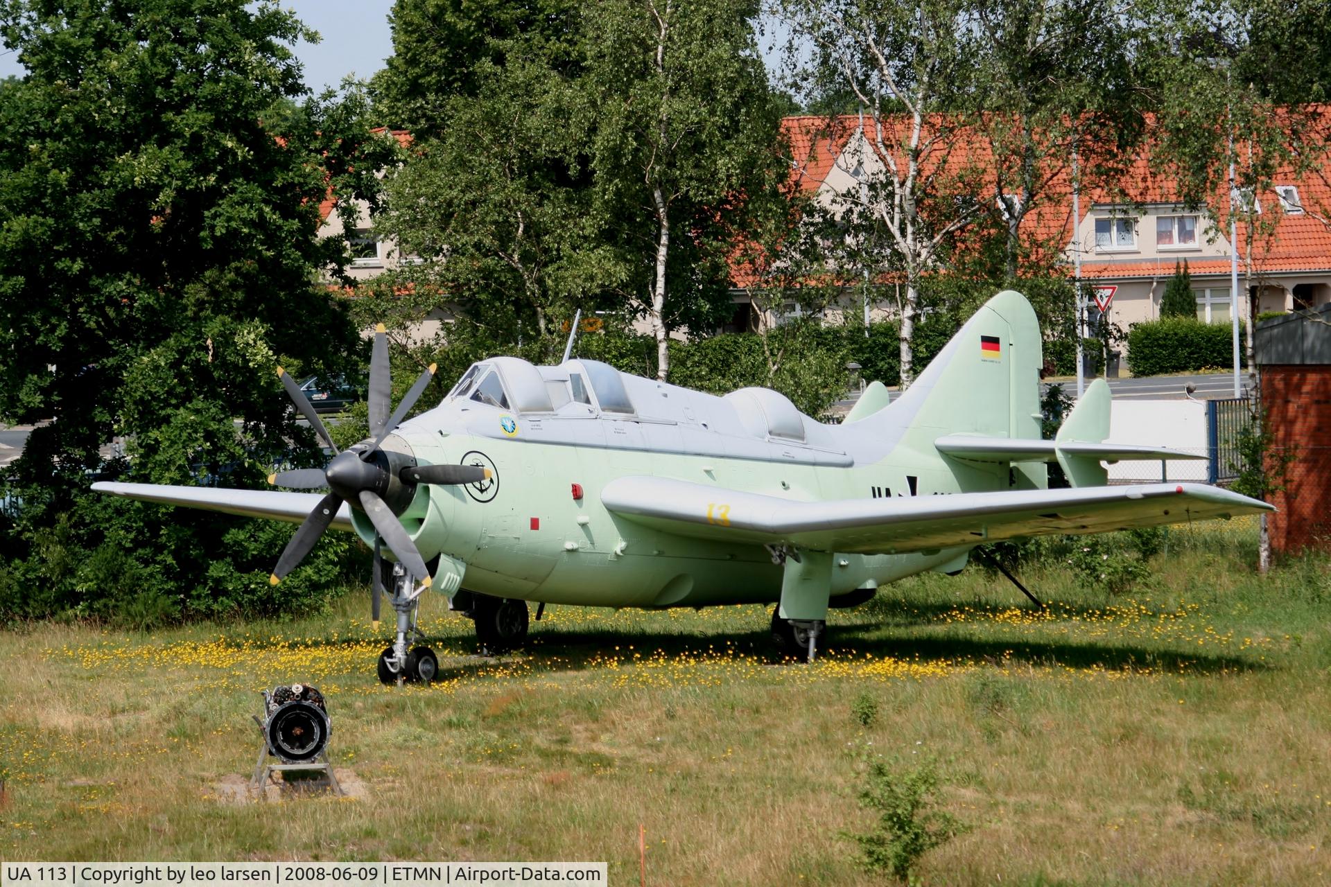 UA 113, Fairey Gannet AS.4 C/N F9395, Aeronautica Nordholz 9.6.2008