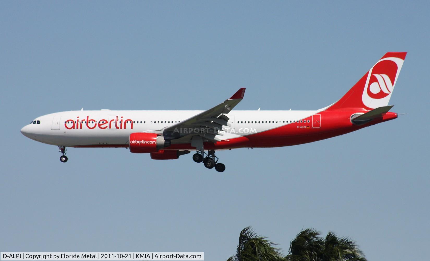 D-ALPI, 2007 Airbus A330-223 C/N 828, MIA spotting