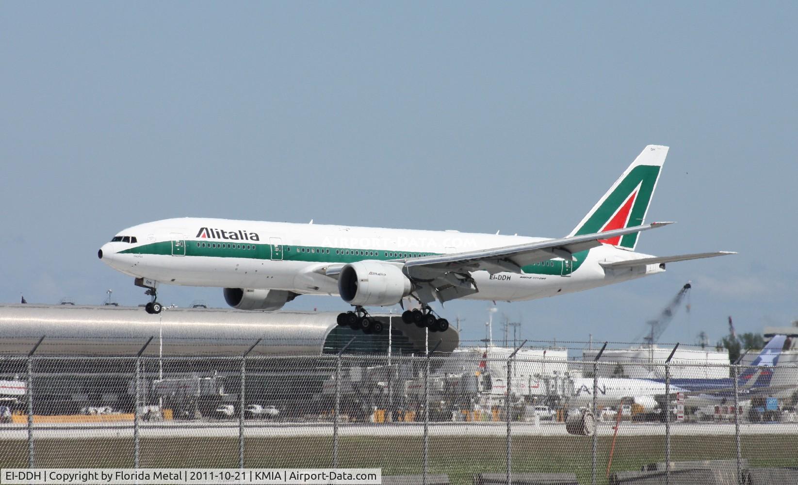 EI-DDH, 2004 Boeing 777-243/ER C/N 32784, MIA spotting