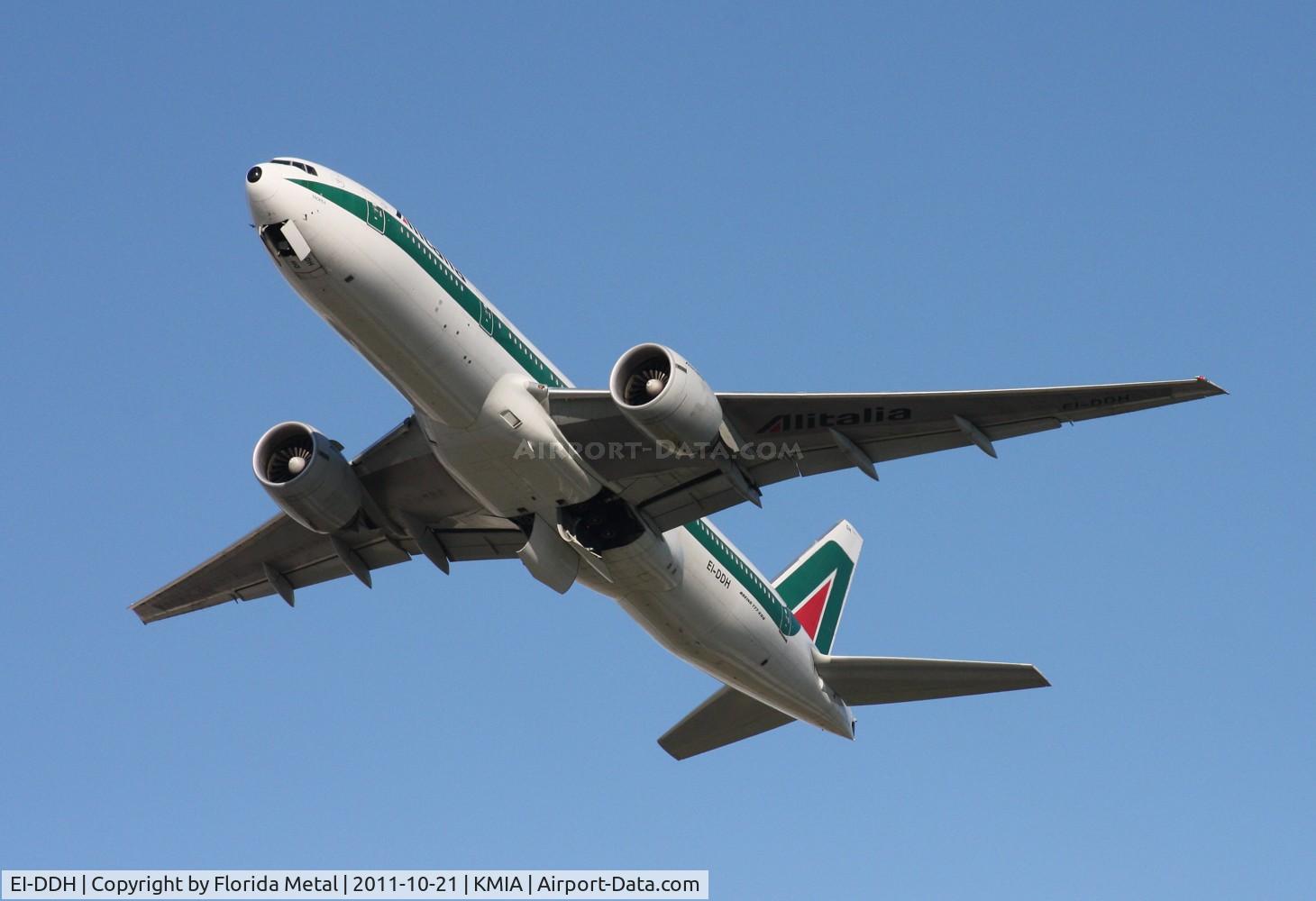 EI-DDH, 2004 Boeing 777-243/ER C/N 32784, MIA spotting