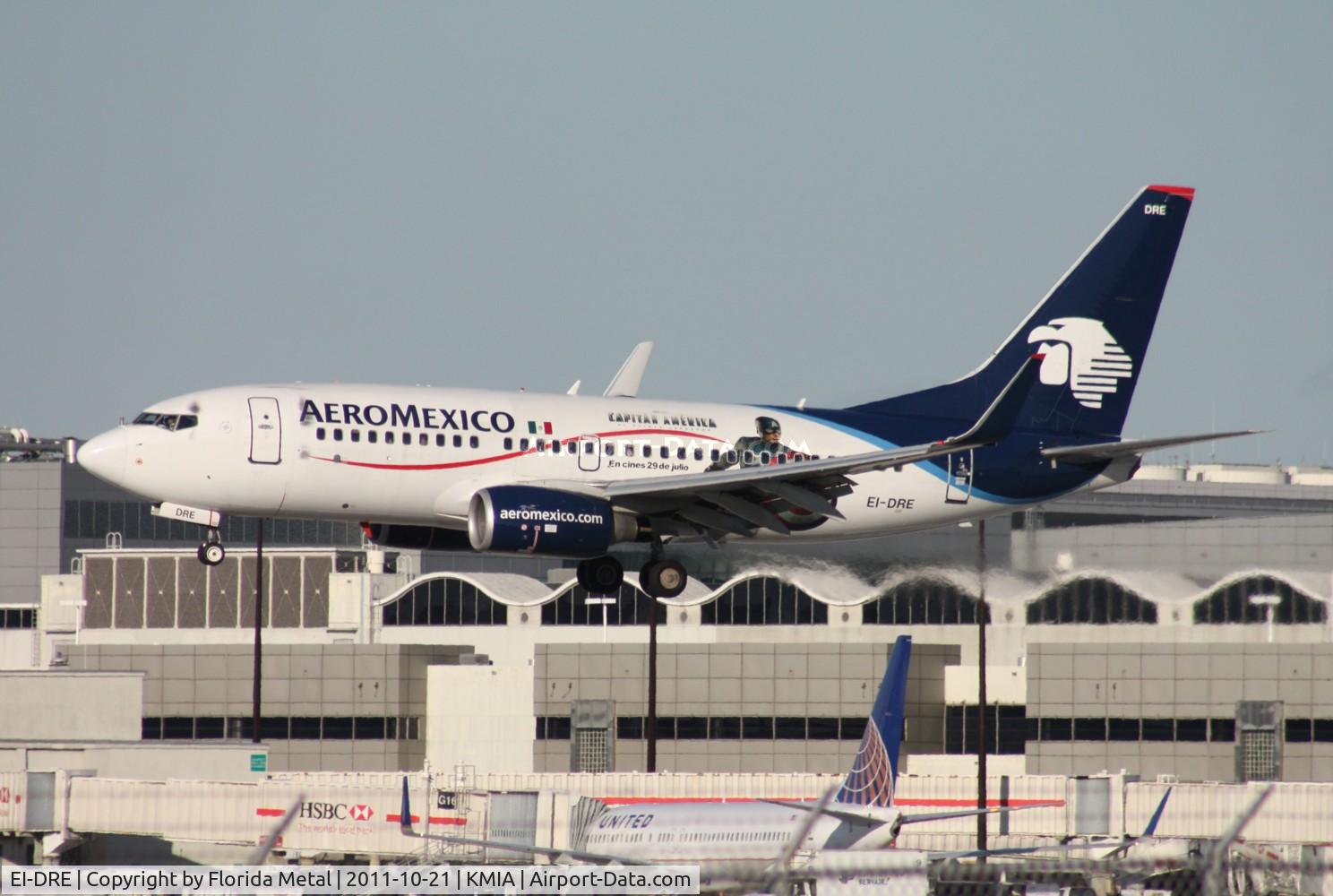 EI-DRE, 2006 Boeing 737-752 C/N 35787, MIA spotting