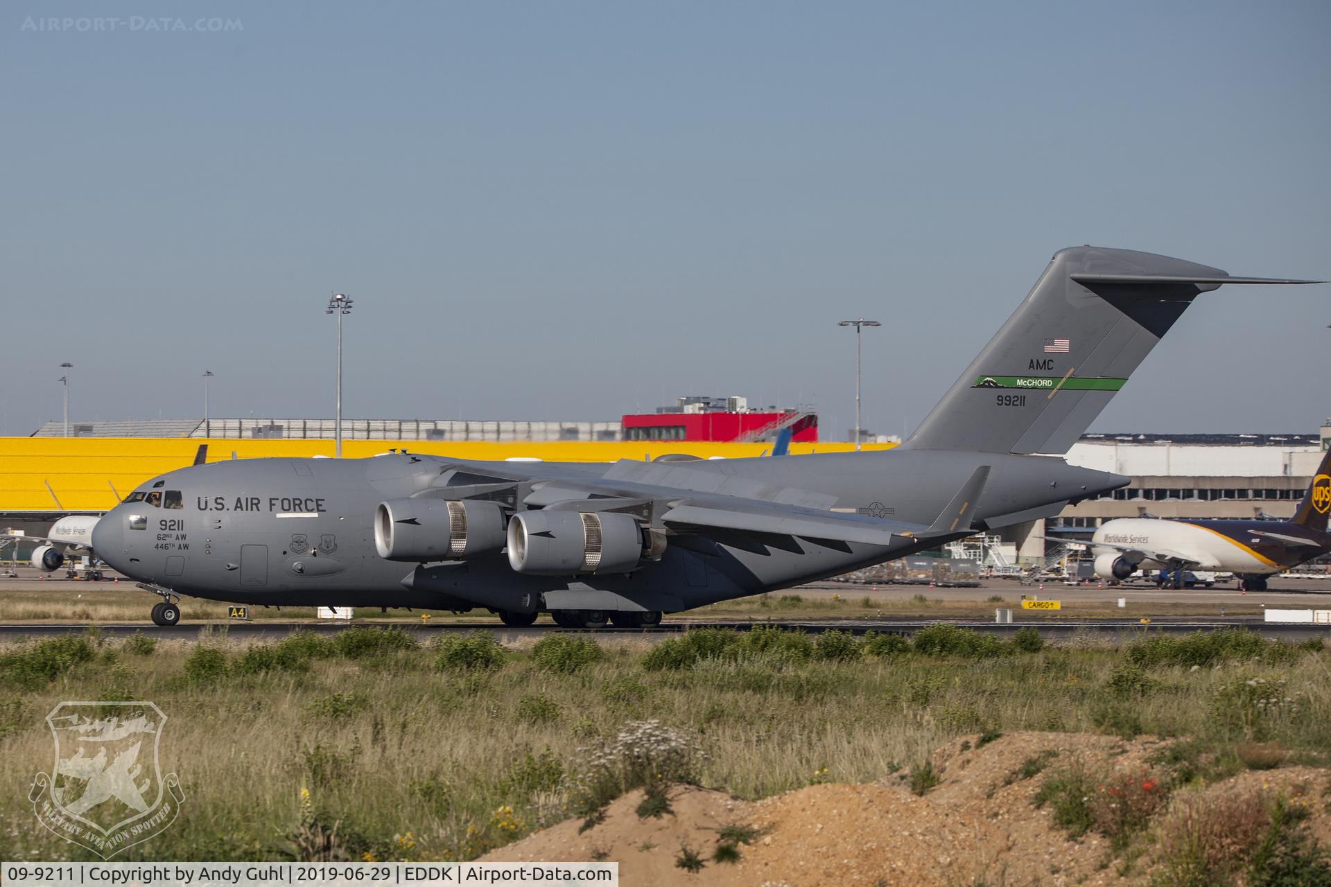 09-9211, 2009 Boeing C-17A Globemaster III C/N P-211, Boeing C-17A Globemaster III