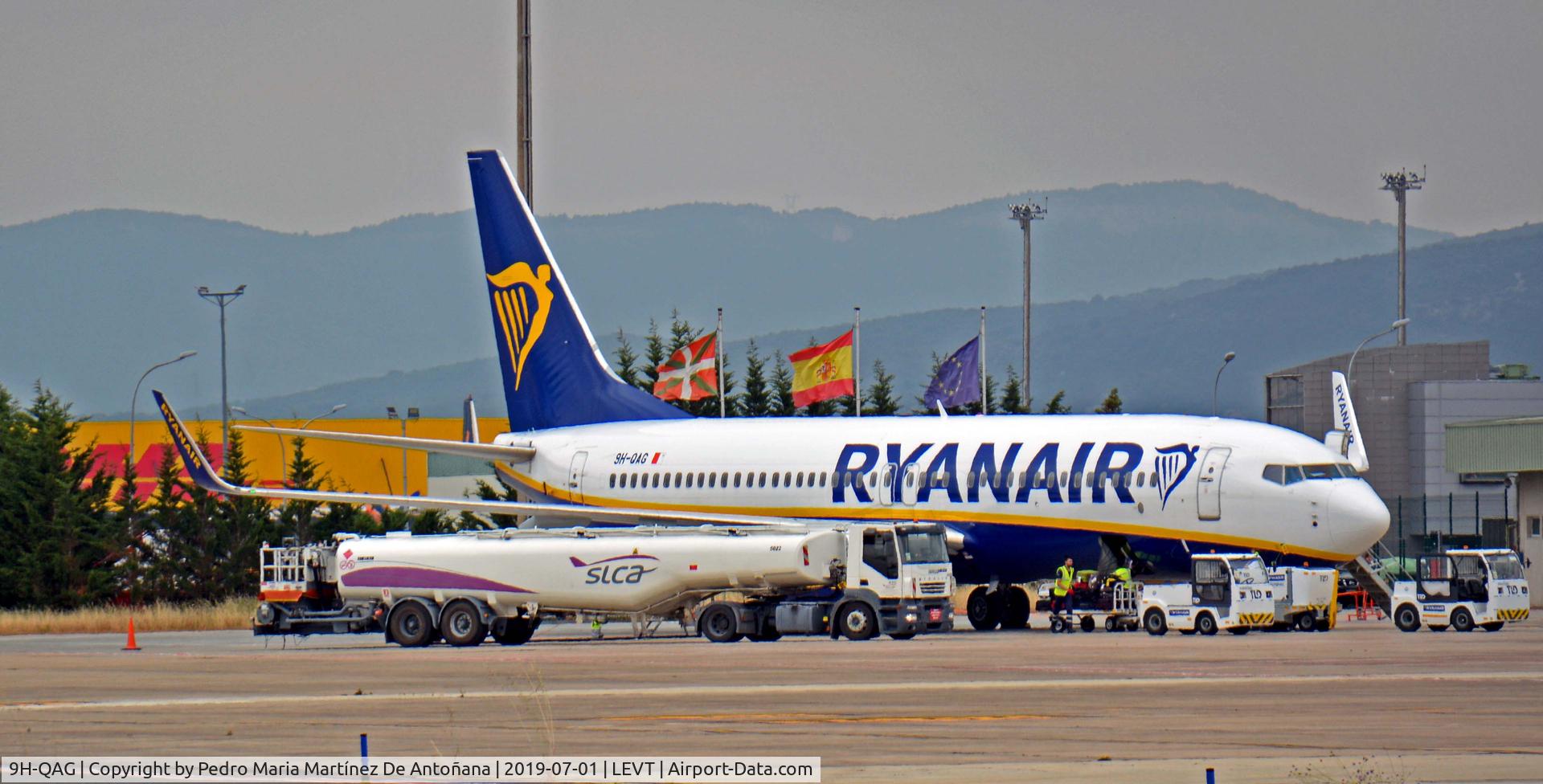 9H-QAG, 2018 Boeing 737-800 C/N 44815, Aeropuerto de Foronda - Vitoria-Gasteiz - Euskadi - España