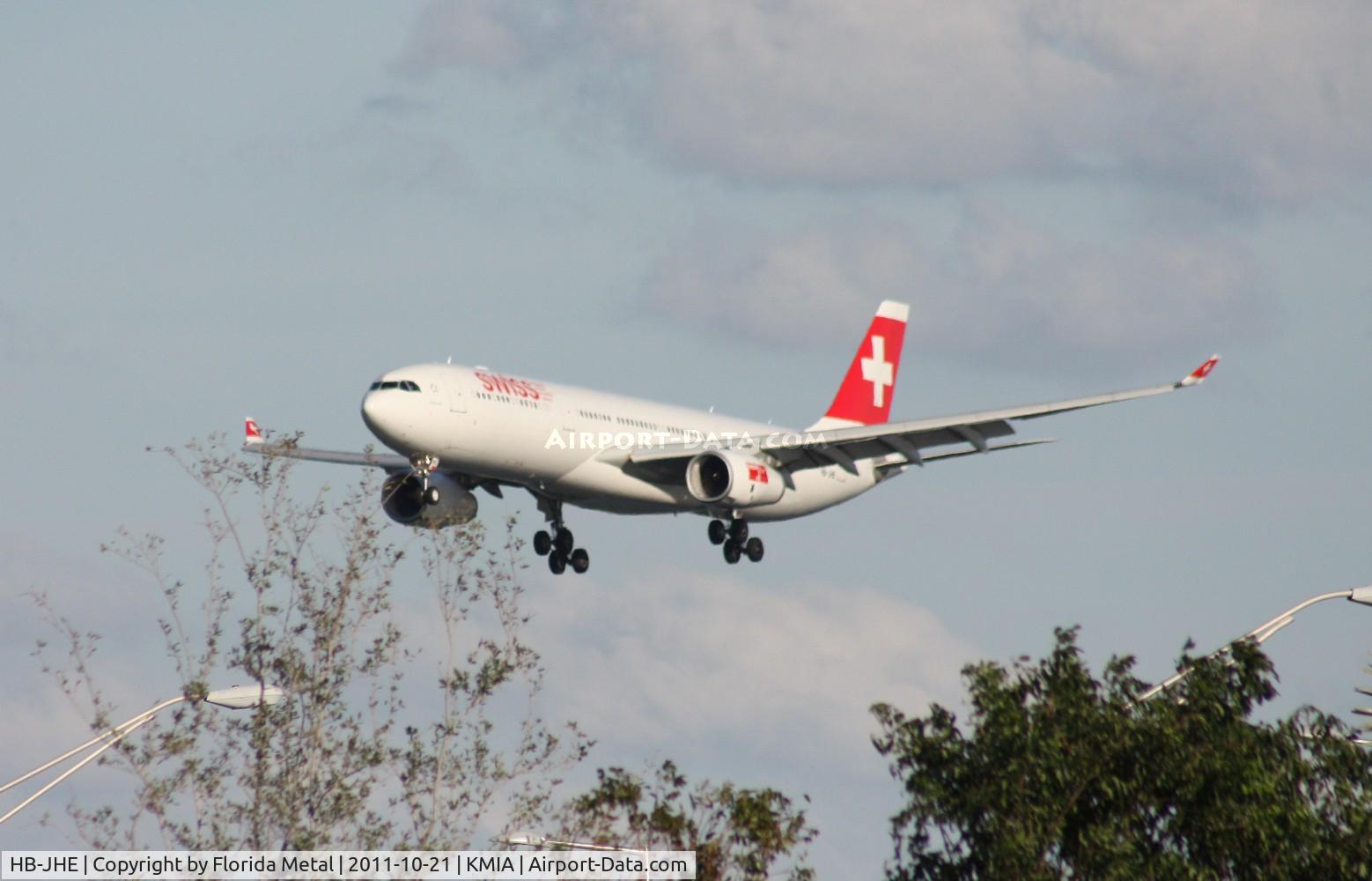 HB-JHE, 2009 Airbus A330-343 C/N 1084, MIA spotting