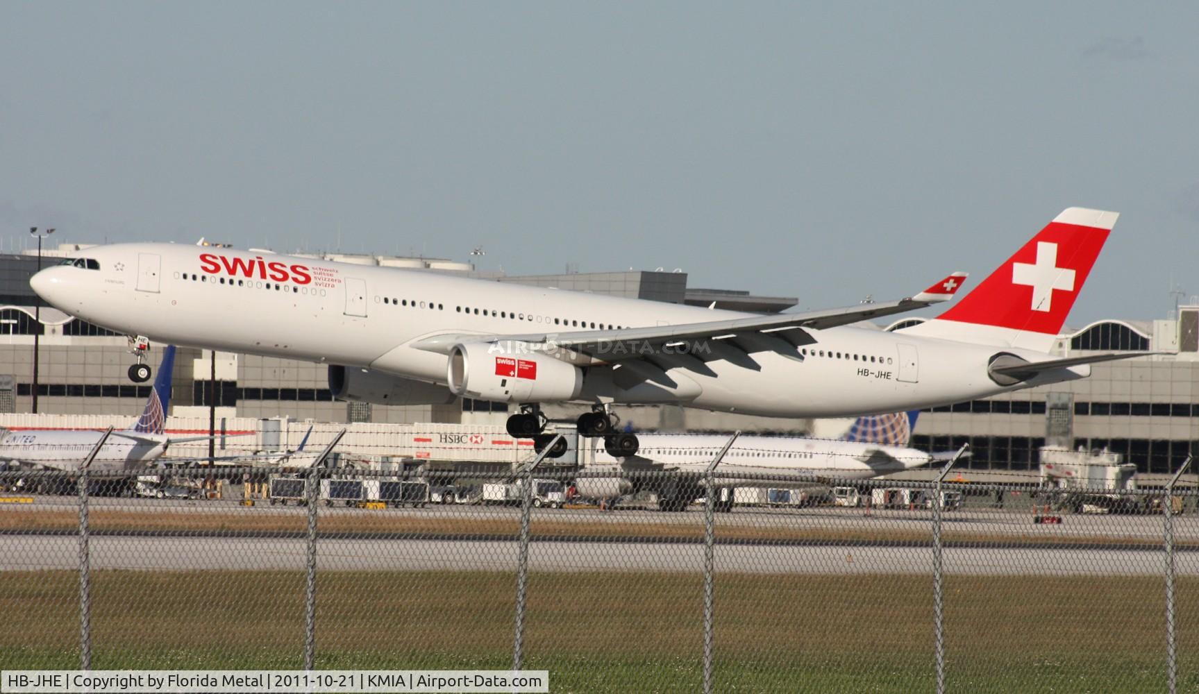 HB-JHE, 2009 Airbus A330-343 C/N 1084, MIA spotting