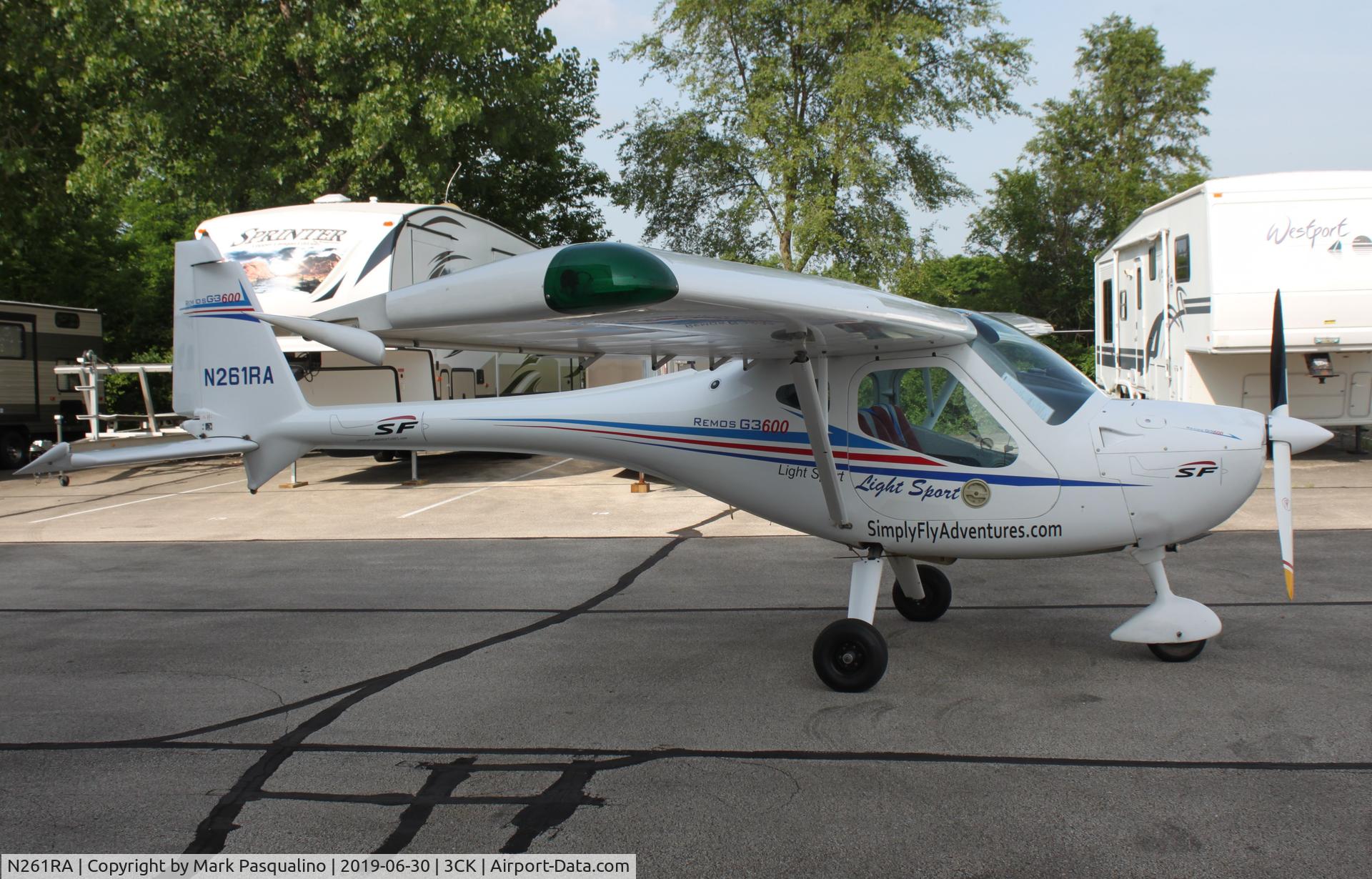 N261RA, 2007 Remos G-3/600 Mirage C/N 219, Remos G-3/600