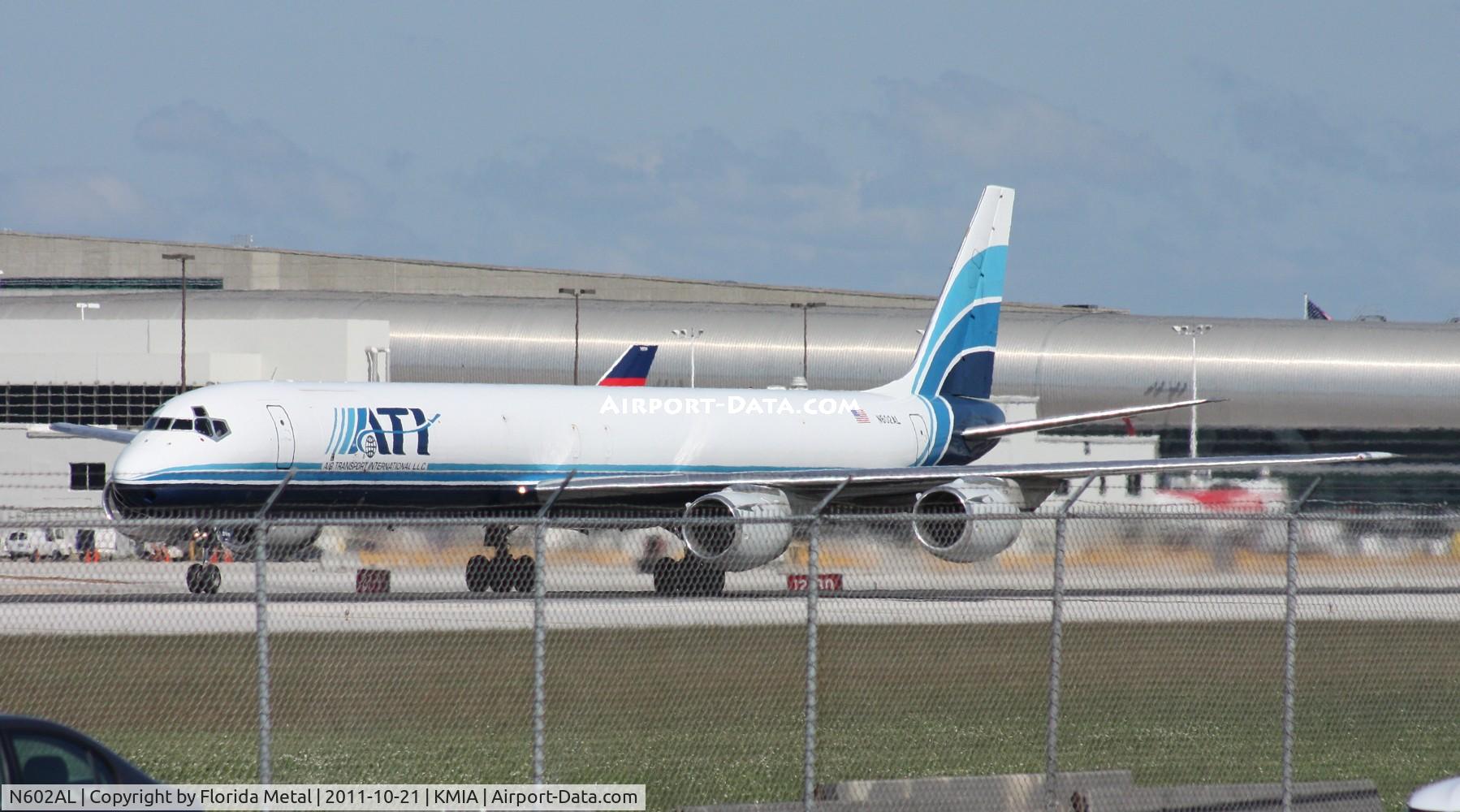 N602AL, 1968 Douglas DC-8-73F C/N 45991, MIA spotting