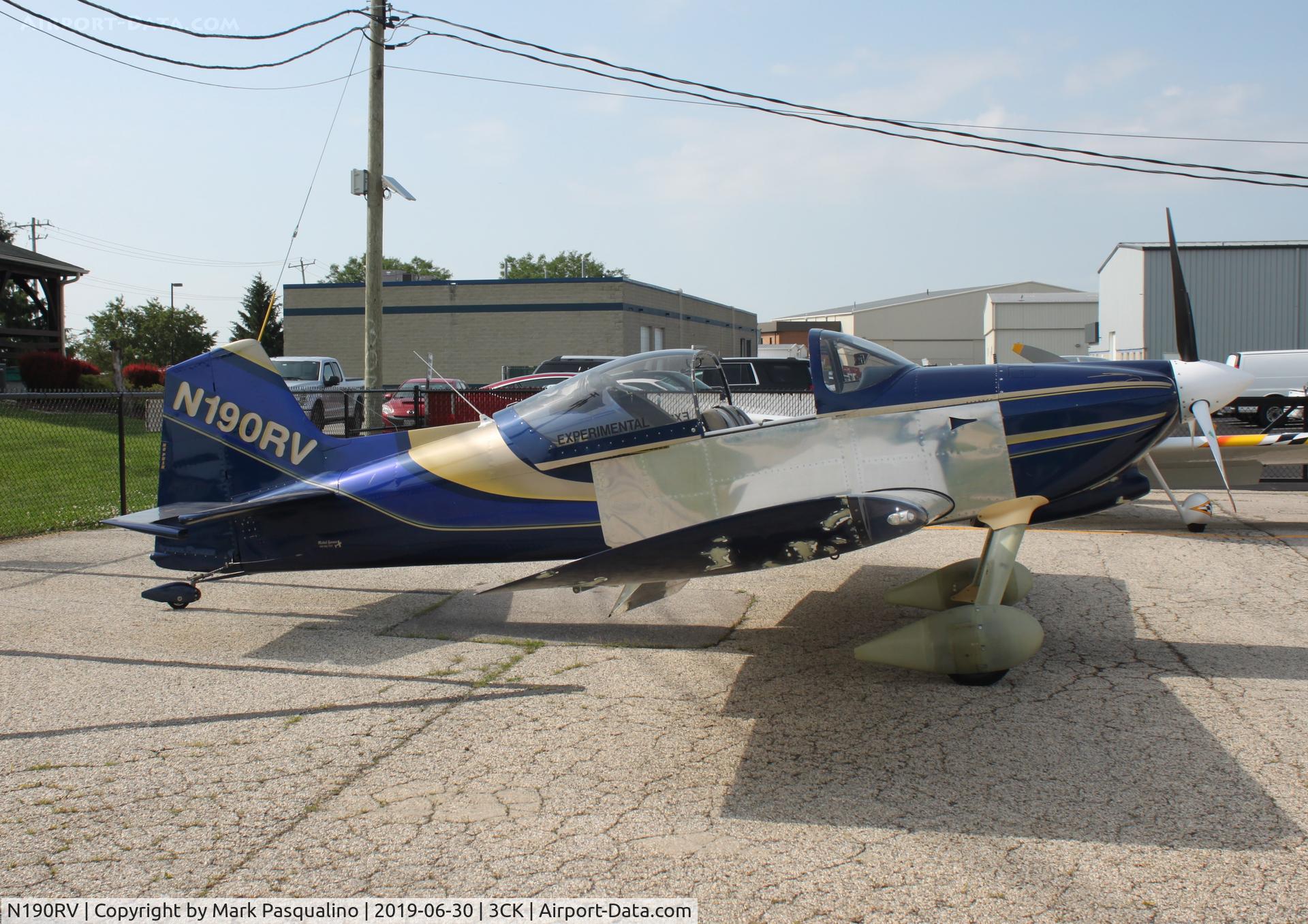 N190RV, 1998 Vans RV-6 C/N 30424, Vans RV-6