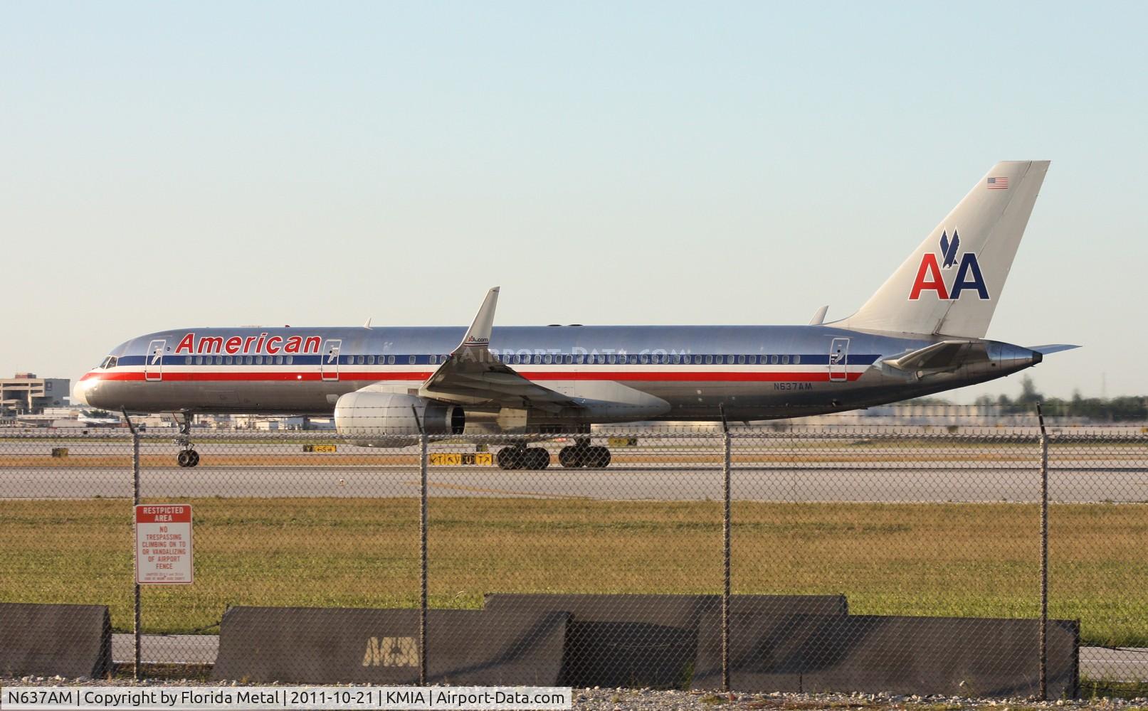 N637AM, 1991 Boeing 757-223 C/N 24595, MIA spotting