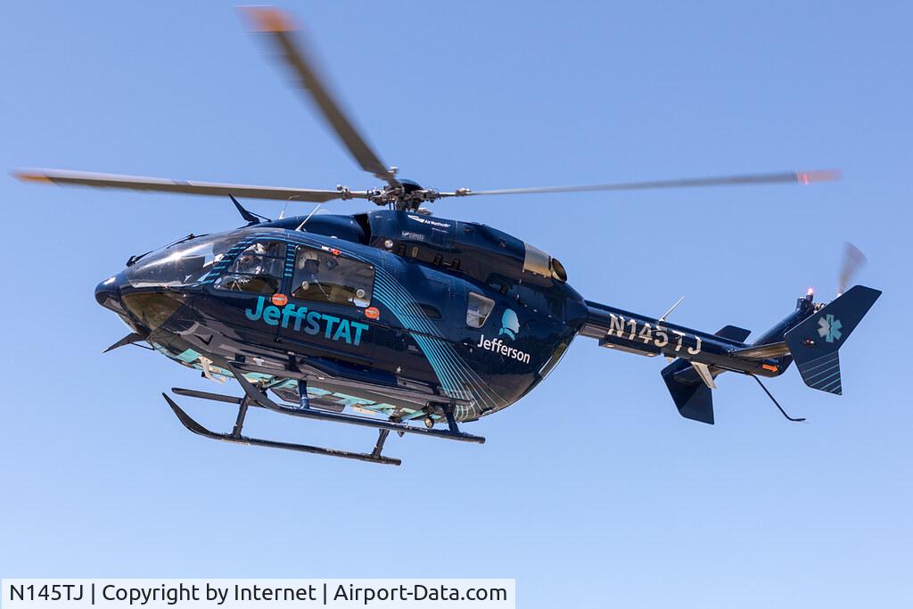 N145TJ, Eurocopter-Kawasaki EC-145 (BK-117C-2) C/N 9092, N145TJ