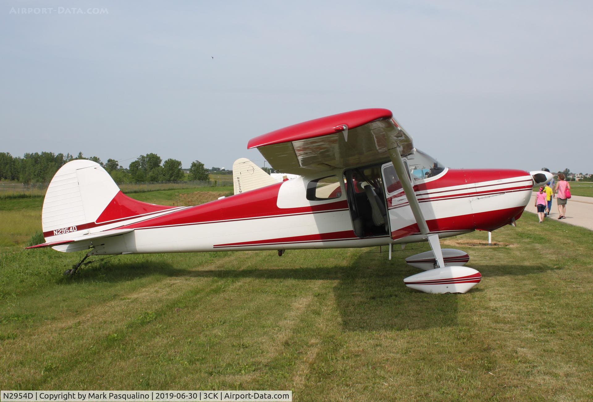 N2954D, 1955 Cessna 170B C/N 26897, Cessna 170B