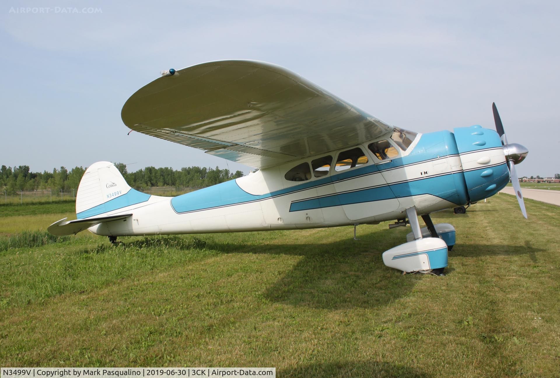 N3499V, 1948 Cessna 190 C/N 7203, Cessna 190