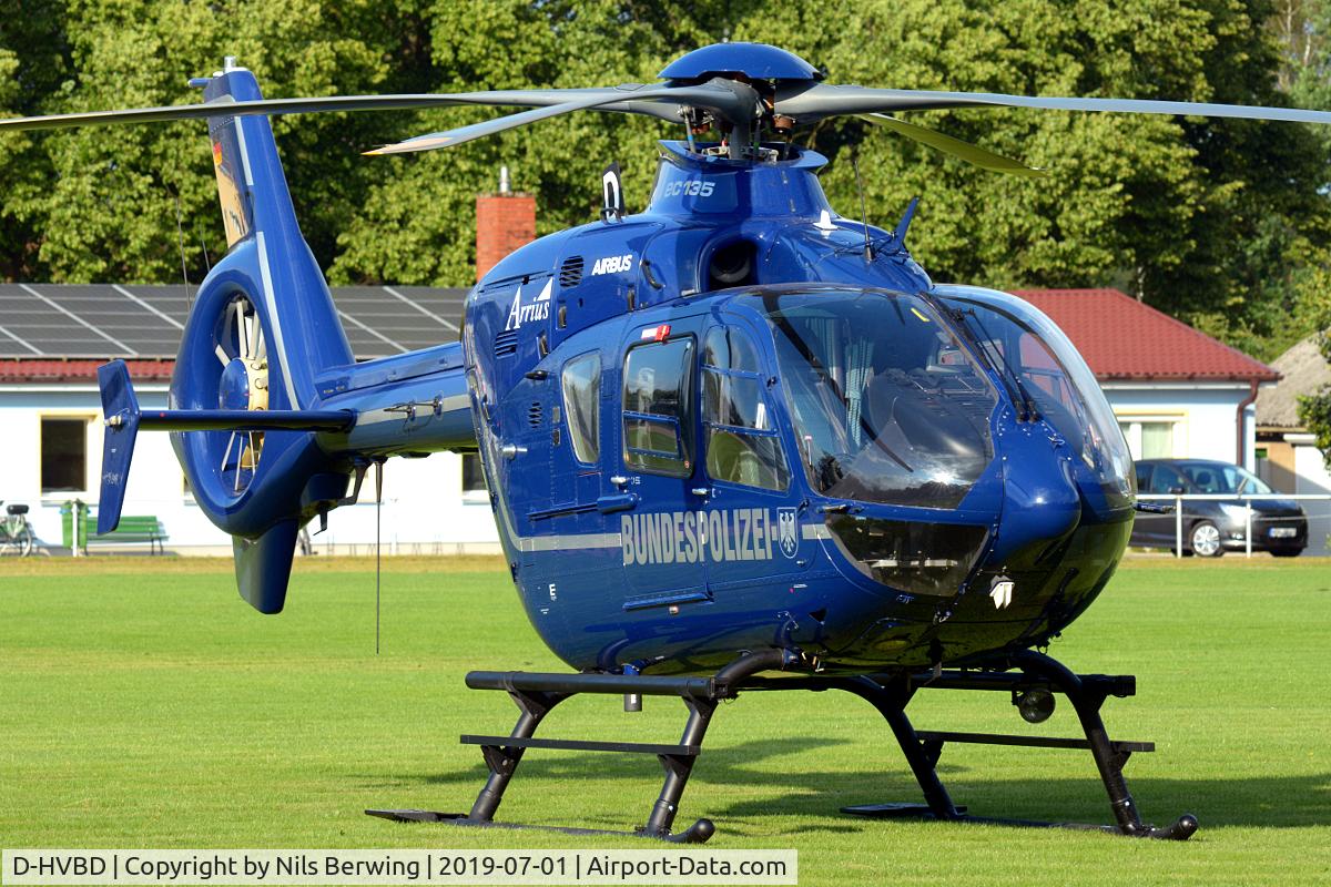 D-HVBD, 2000 Eurocopter EC-135T-2 C/N 0150, D-HVBD at Lübtheen