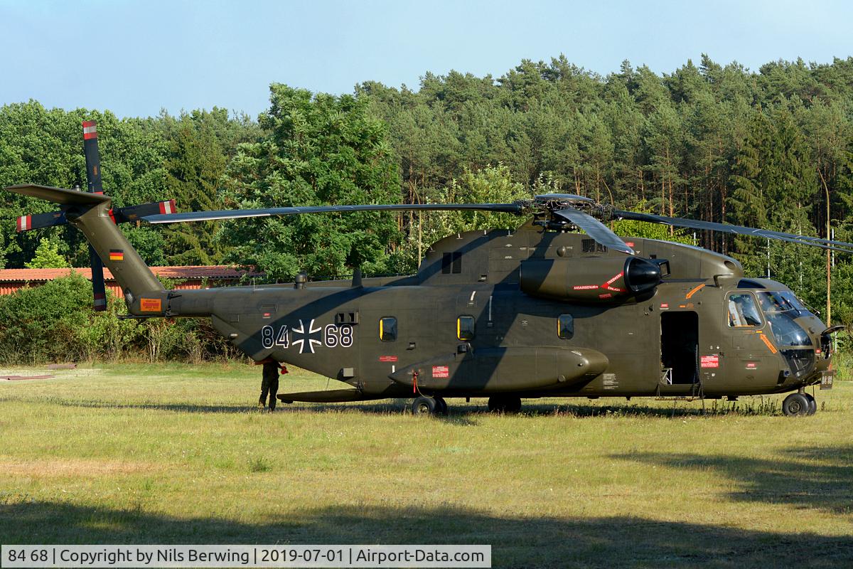 84 68, Sikorsky (VFW-Fokker) CH-53G C/N V65-066, 84+68 at Lübtheen