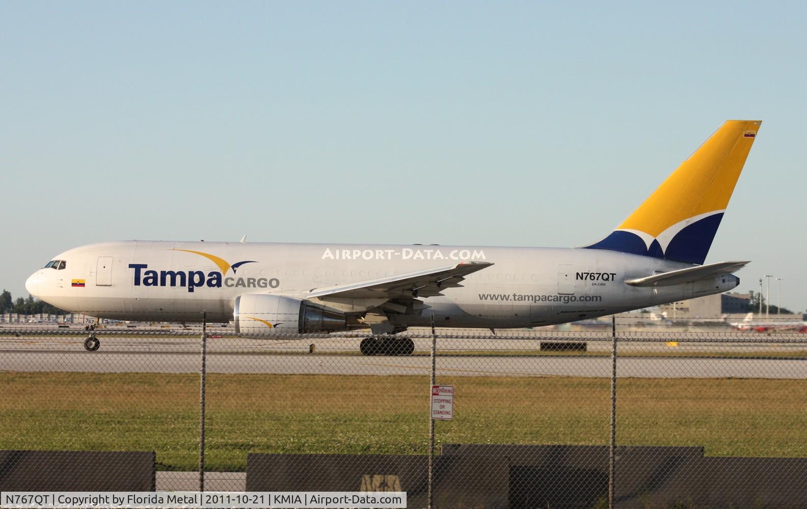 N767QT, 1987 Boeing 767-200/ER C/N 23804, MIA spotting