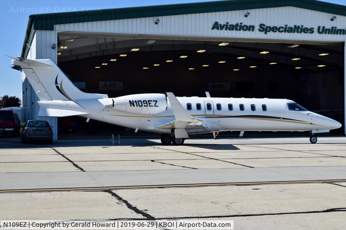 N109EZ, 2000 Learjet 45 C/N 071, Parked on the north GA ramp.