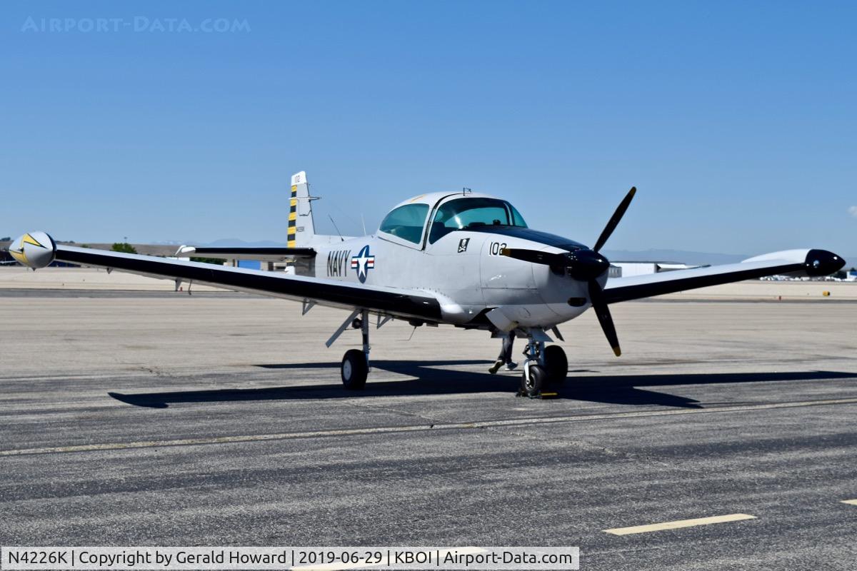 N4226K, 1948 Ryan Navion A C/N NAV-4-1226, Parked on the north GA ramp.