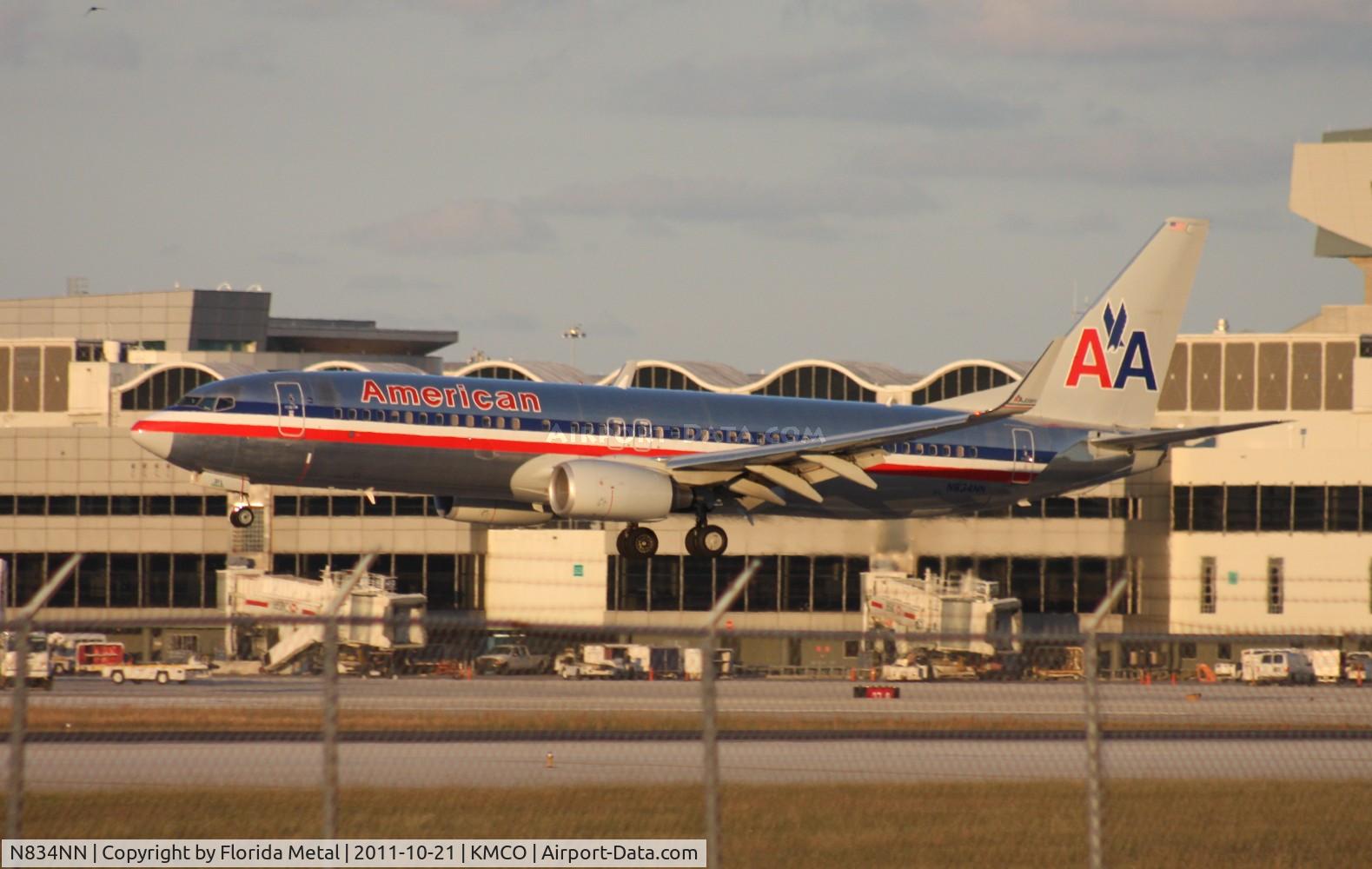 N834NN, 2010 Boeing 737-823 C/N 29576, MIA spotting