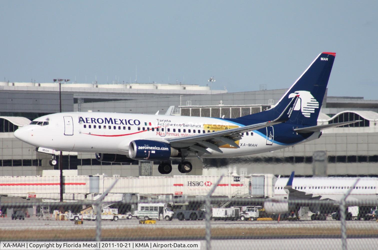 XA-MAH, 2007 Boeing 737-752 C/N 35122, MIA spotting