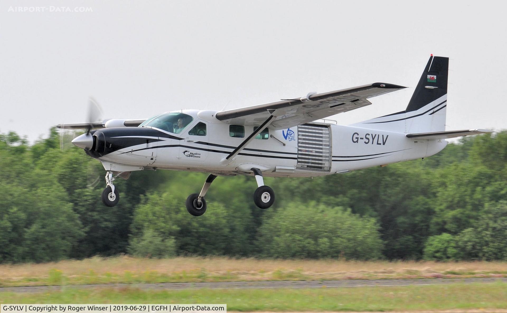 G-SYLV, 2002 Cessna 208B  Grand Caravan C/N 208B0936, Resident Grand Caravan.