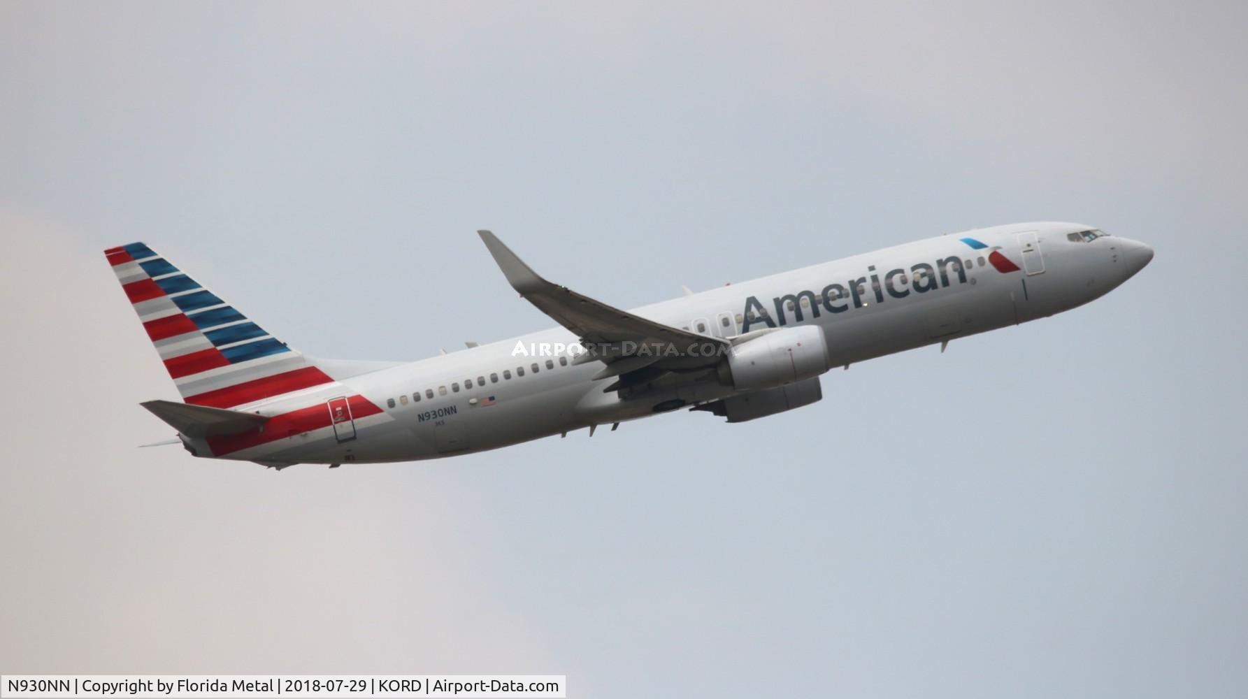 N930NN, 2013 Boeing 737-823 C/N 33487, ORD spotting