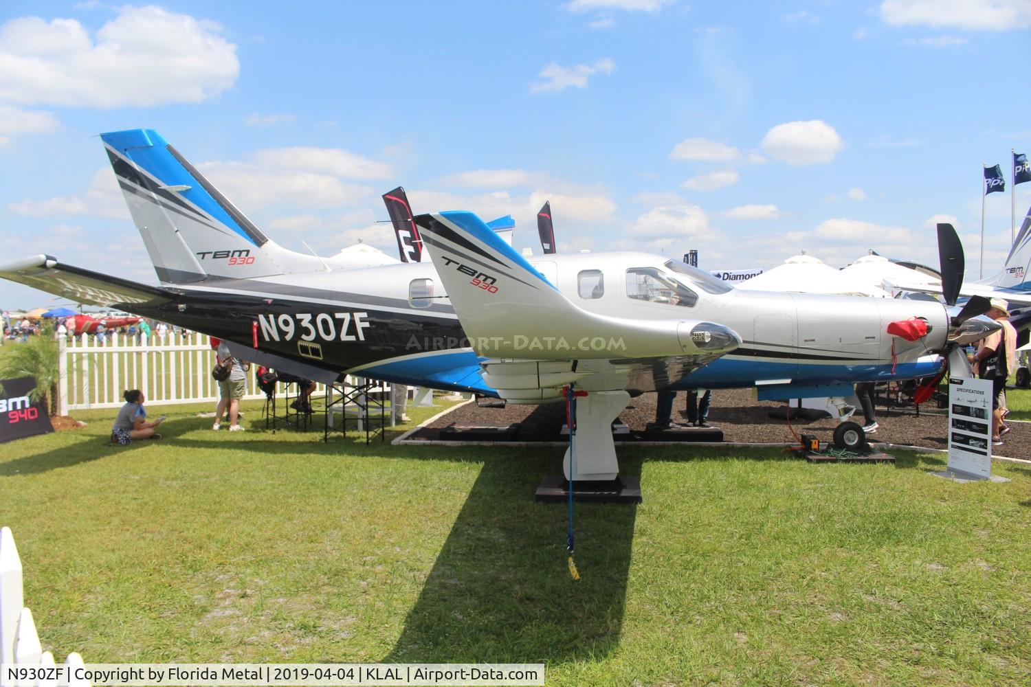 N930ZF, 2018 Socata TBM-700N (900) C/N 1227, Sun N Fun 2019