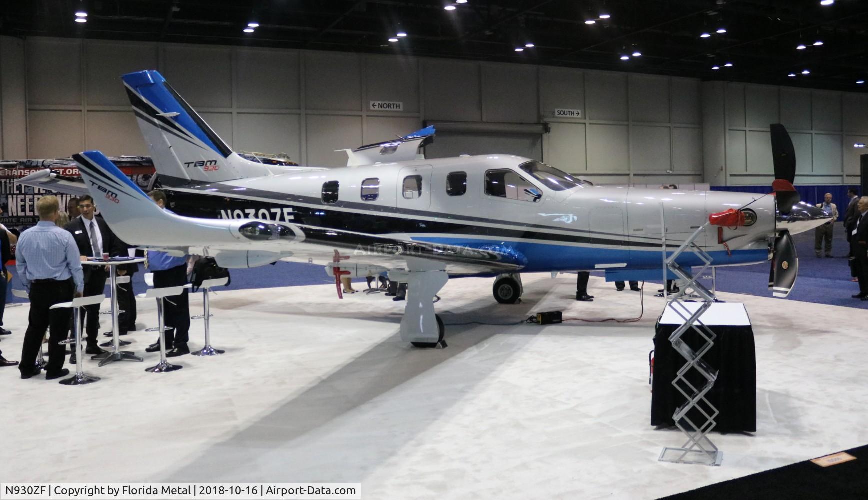 N930ZF, 2018 Socata TBM-700N (900) C/N 1227, NBAA 2018