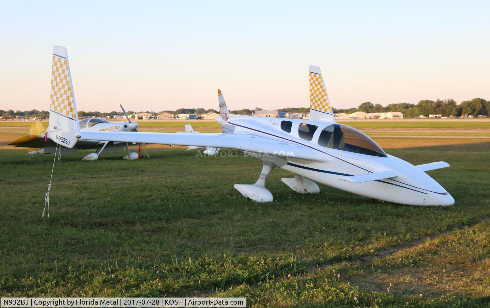 N932BJ, 2007 Co-Z Cozy Mark IIIx C/N 140, Air Venture 2017