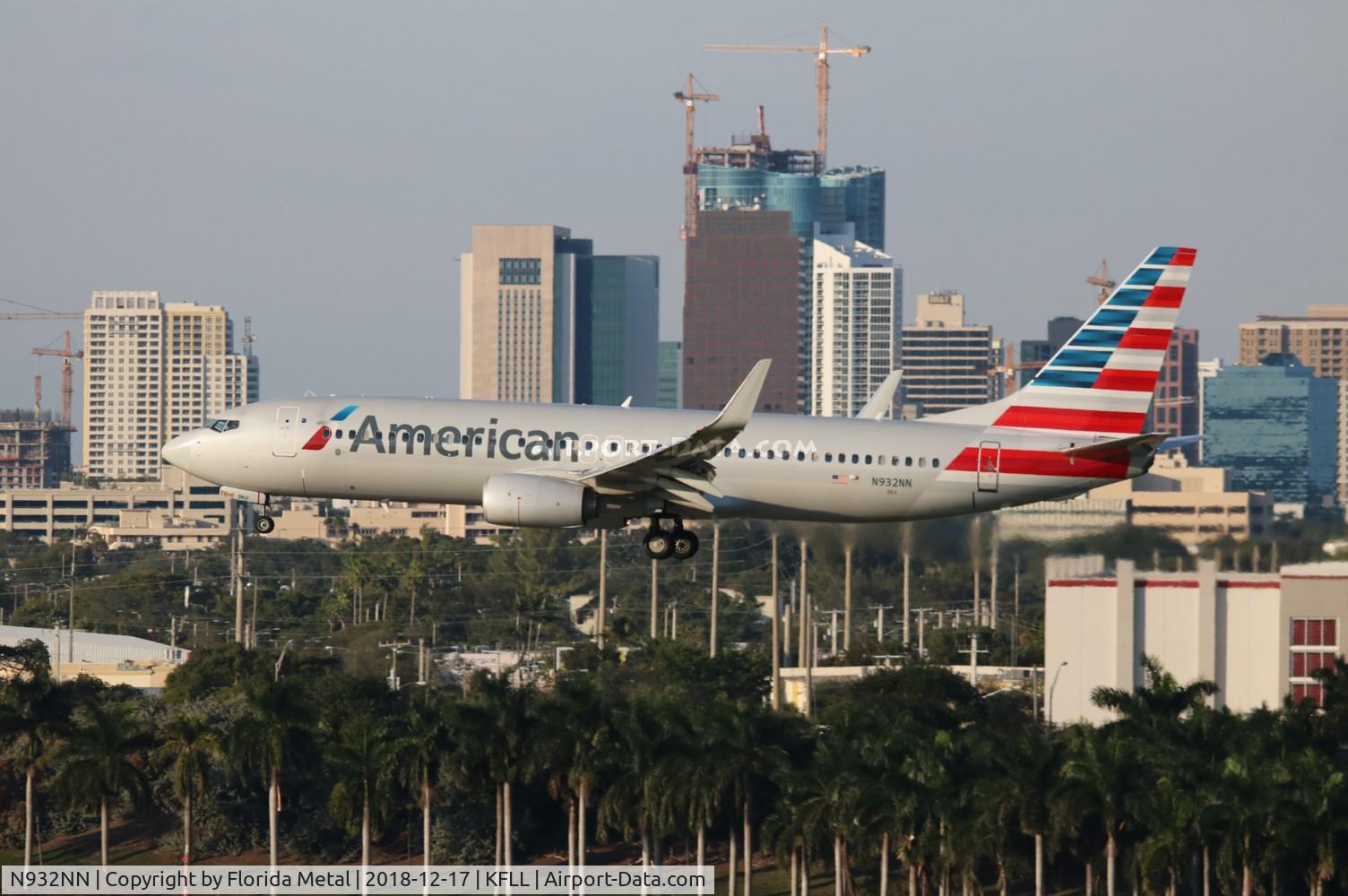 N932NN, 2013 Boeing 737-832 C/N 33488, FLL spotting