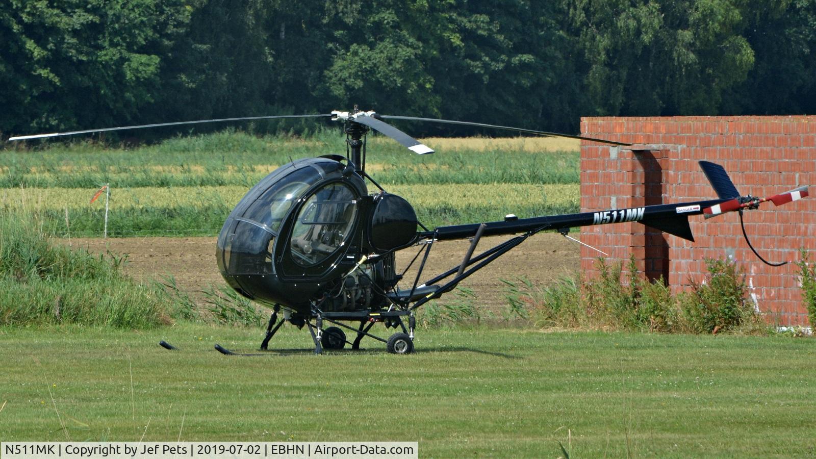 N511MK, 2008 Schweizer 269C-1 C/N 0336, At Hoevenen .