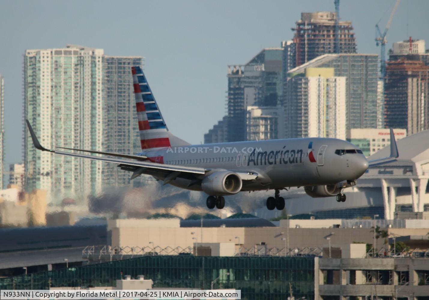 N933NN, 2013 Boeing 737-823 C/N 31173, MIA spotting